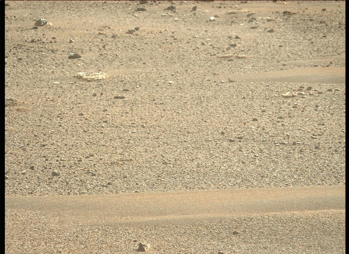 This image was taken by MCZ_LEFT onboard NASA's Mars rover Perseverance on Sol 105