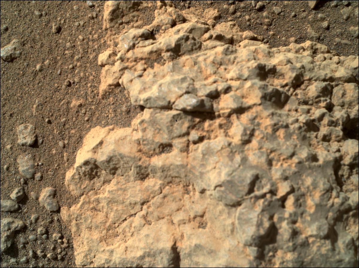 This image was taken by SHERLOC_WATSON onboard NASA's Mars rover Perseverance on Sol 106