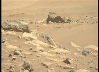 View image taken on Mars, Mars Perseverance Sol 106: Left Mastcam-Z Camera
