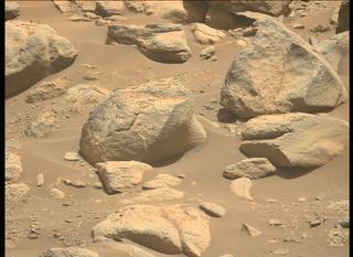 View image taken on Mars, Mars Perseverance Sol 106: Left Mastcam-Z Camera