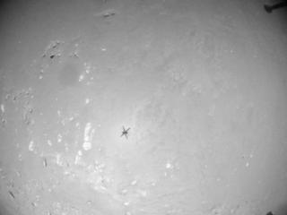 View image taken on Mars, Mars Helicopter Sol 107: Navigation Camera