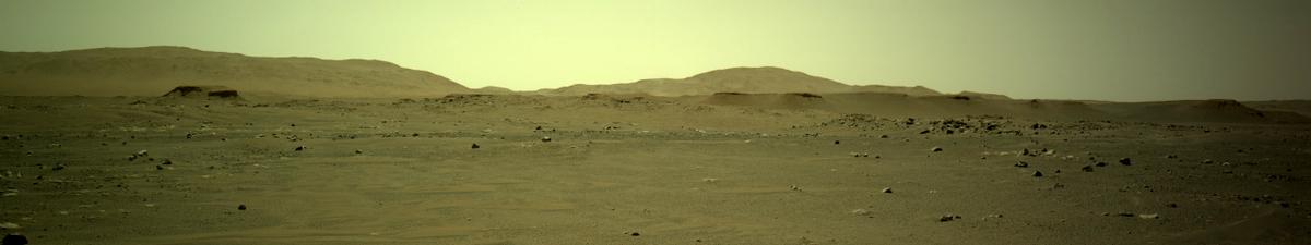 This image was taken by NAVCAM_LEFT onboard NASA's Mars rover Perseverance on Sol 107