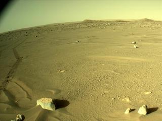 View image taken on Mars, Mars Perseverance Sol 107: Left Navigation Camera (Navcam)