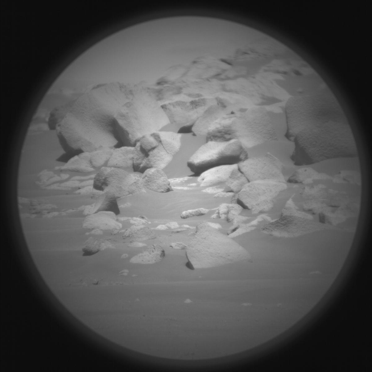 This image was taken by SUPERCAM_RMI onboard NASA's Mars rover Perseverance on Sol 107