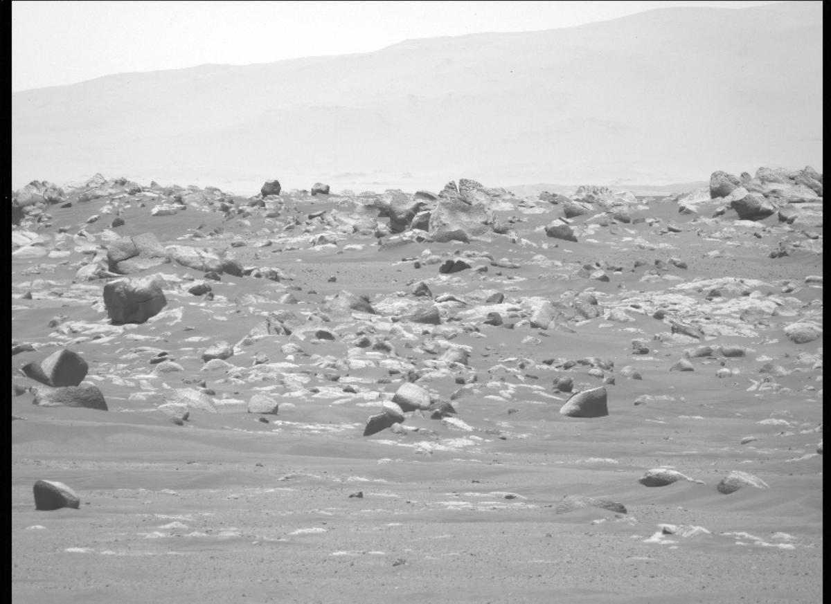 This image was taken by MCZ_LEFT onboard NASA's Mars rover Perseverance on Sol 107
