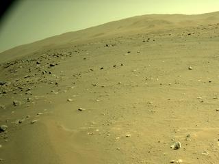 View image taken on Mars, Mars Perseverance Sol 108: Left Navigation Camera (Navcam)