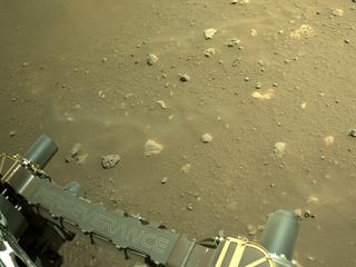 View image taken on Mars, Mars Perseverance Sol 108: Right Navigation Camera (Navcam)