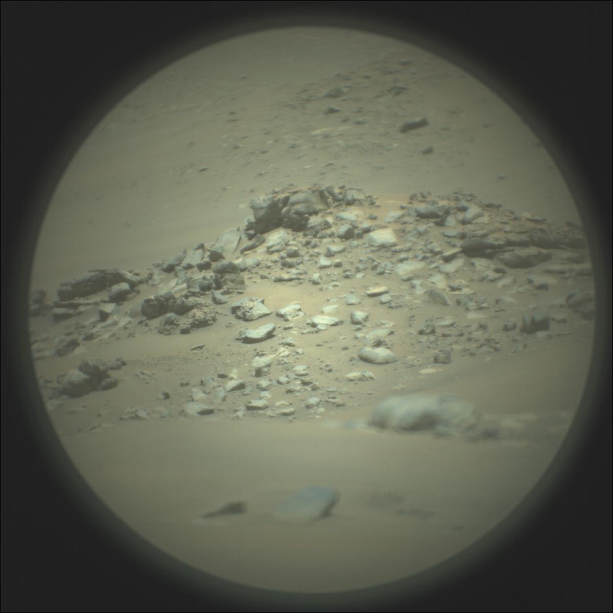 This image was taken by SUPERCAM_RMI onboard NASA's Mars rover Perseverance on Sol 108