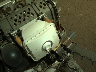 View image taken on Mars, Mars Perseverance Sol 109: Left Navigation Camera (Navcam)