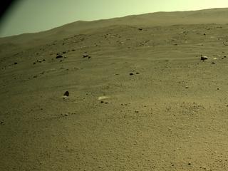 View image taken on Mars, Mars Perseverance Sol 109: Left Navigation Camera (Navcam)
