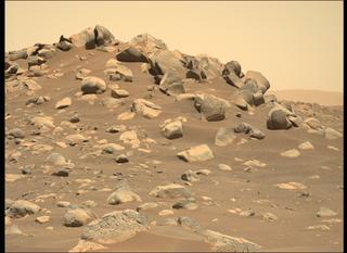 View image taken on Mars, Mars Perseverance Sol 109: Left Mastcam-Z Camera