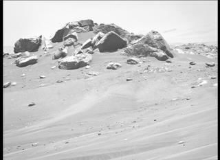View image taken on Mars, Mars Perseverance Sol 109: Left Mastcam-Z Camera