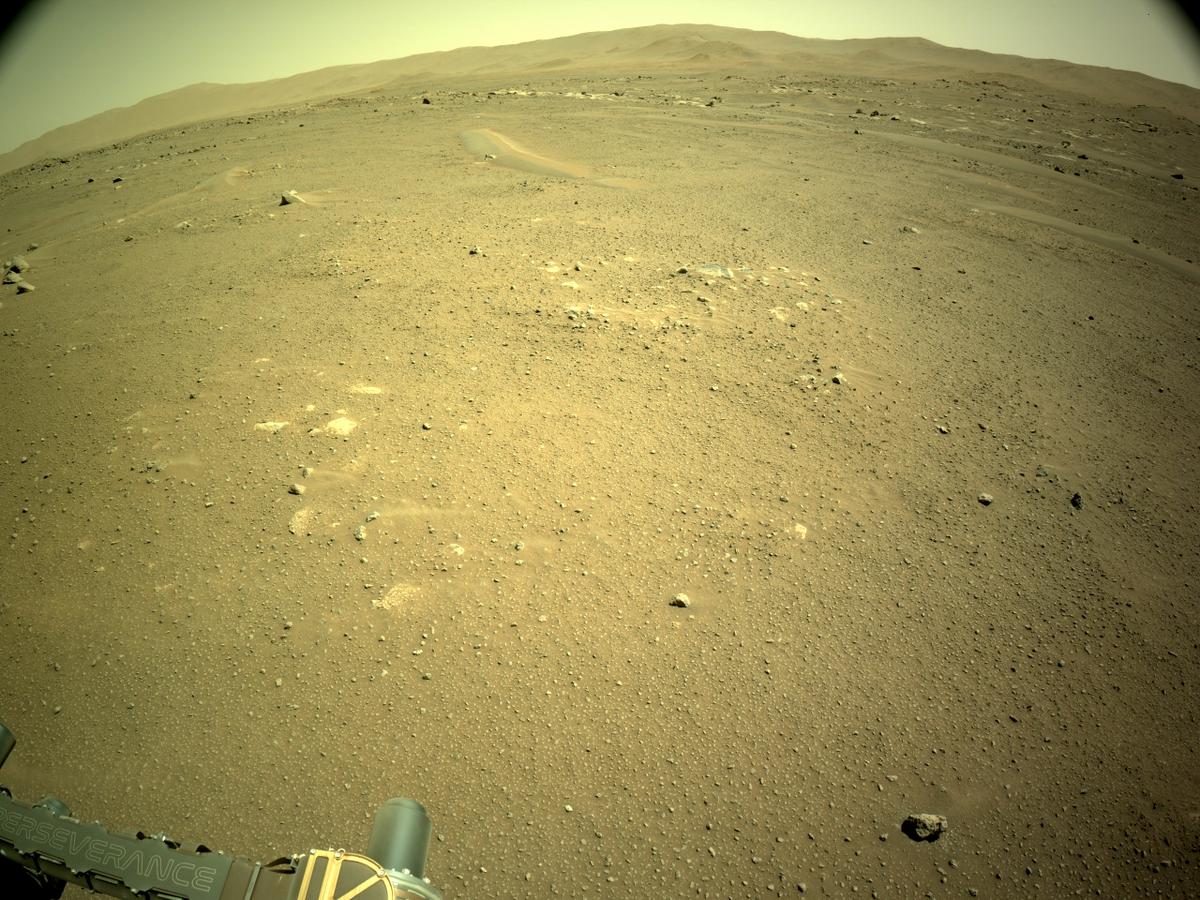 This image was taken by NAVCAM_RIGHT onboard NASA's Mars rover Perseverance on Sol 110
