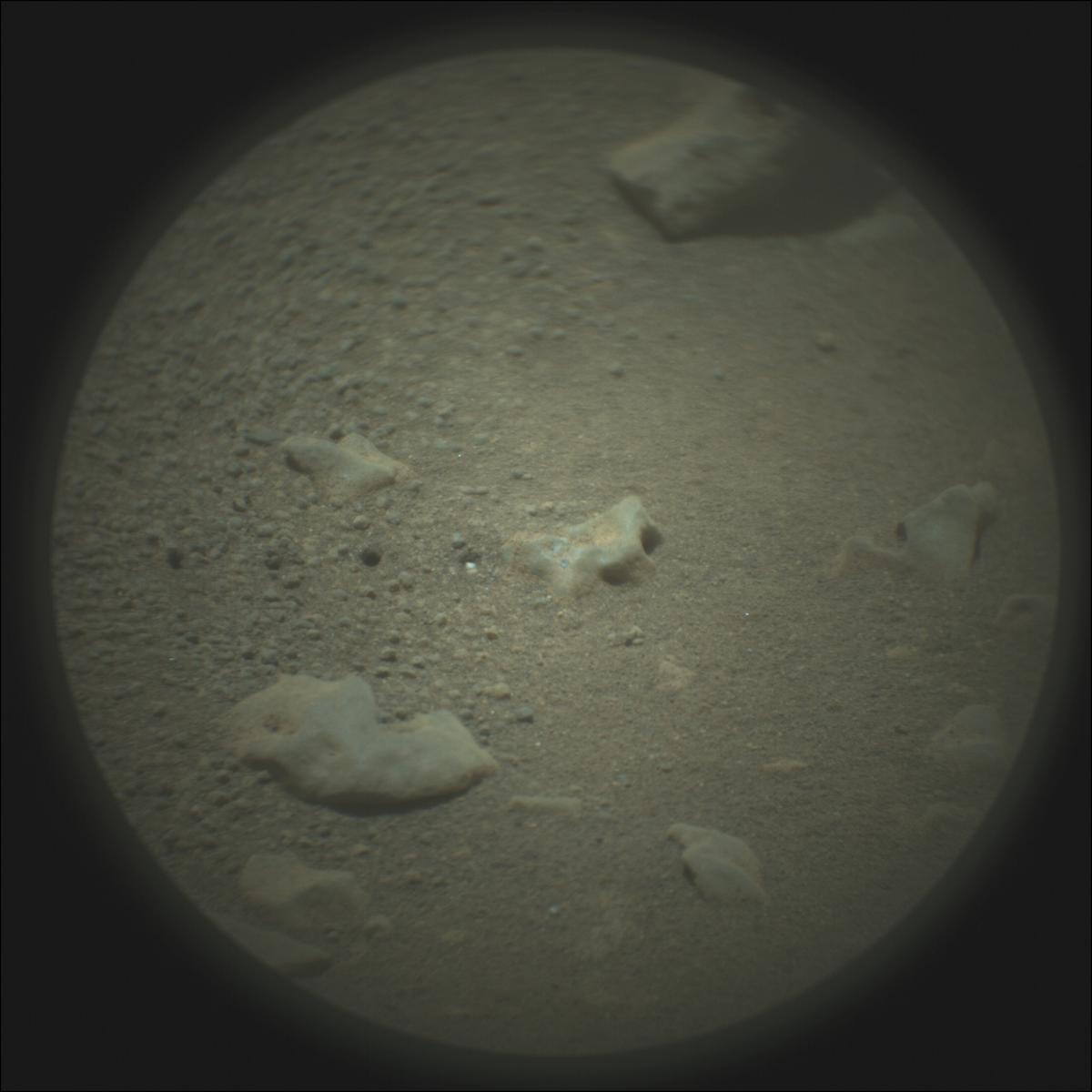 This image was taken by SUPERCAM_RMI onboard NASA's Mars rover Perseverance on Sol 110