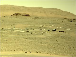 View image taken on Mars, Mars Perseverance Sol 111: Left Navigation Camera (Navcam)