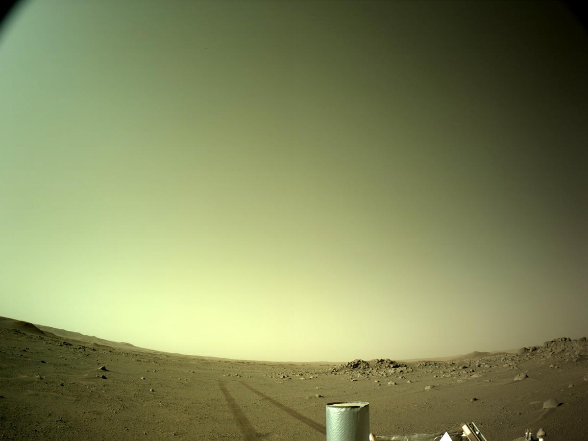 This image was taken by NAVCAM_LEFT onboard NASA's Mars rover Perseverance on Sol 112