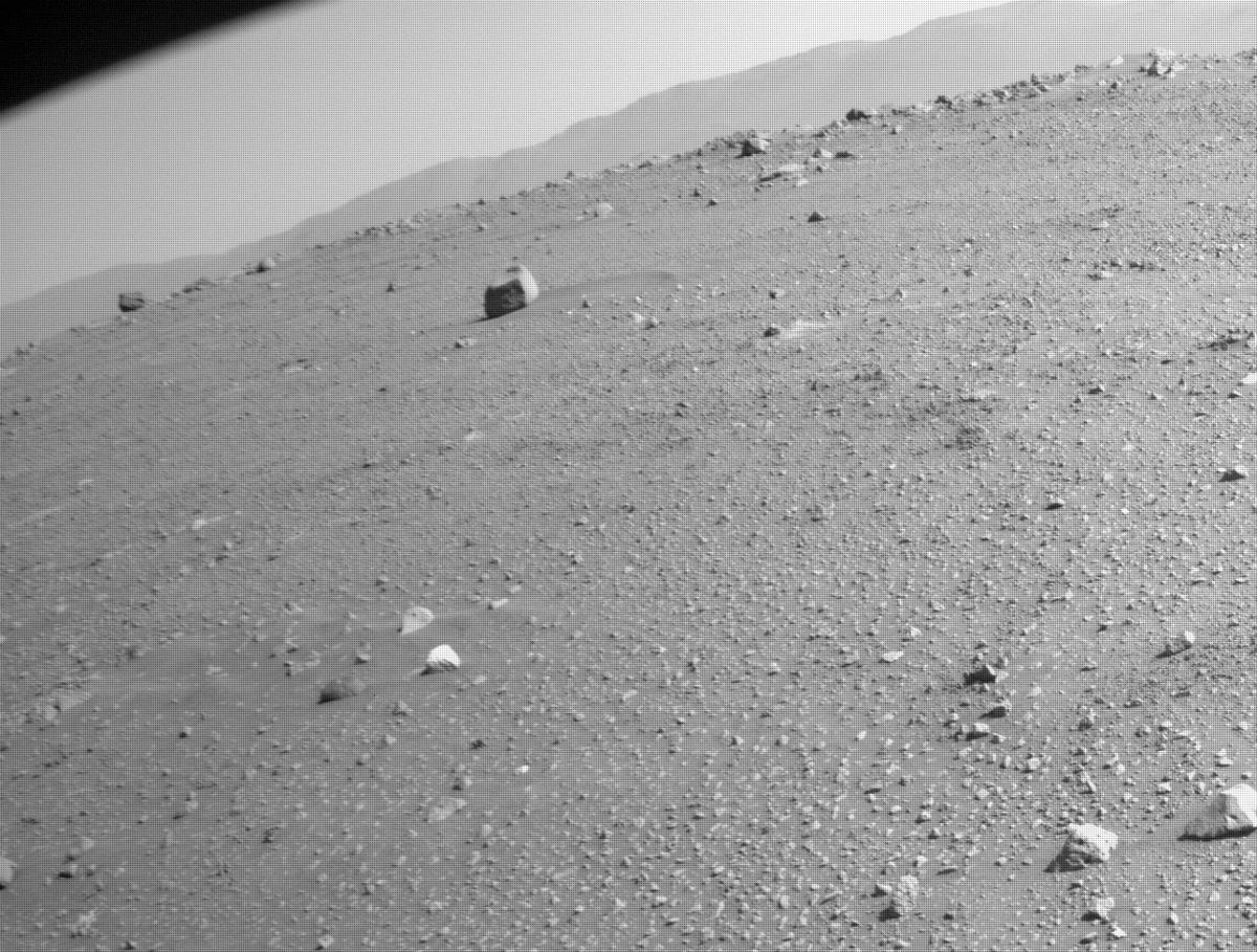 This image was taken by FRONT_HAZCAM_RIGHT_A onboard NASA's Mars rover Perseverance on Sol 113