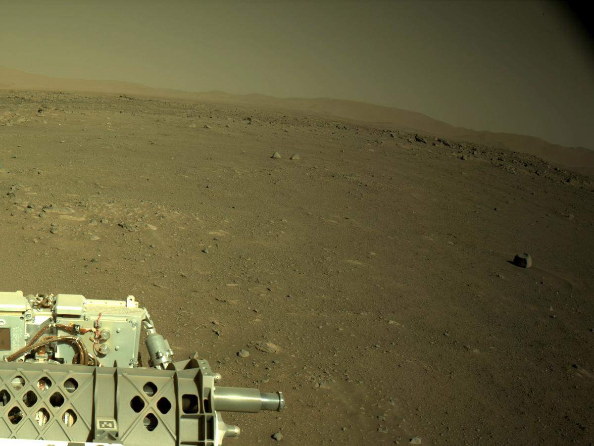 This image was taken by NAVCAM_RIGHT onboard NASA's Mars rover Perseverance on Sol 113