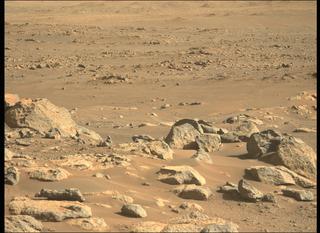 View image taken on Mars, Mars Perseverance Sol 116: Left Mastcam-Z Camera