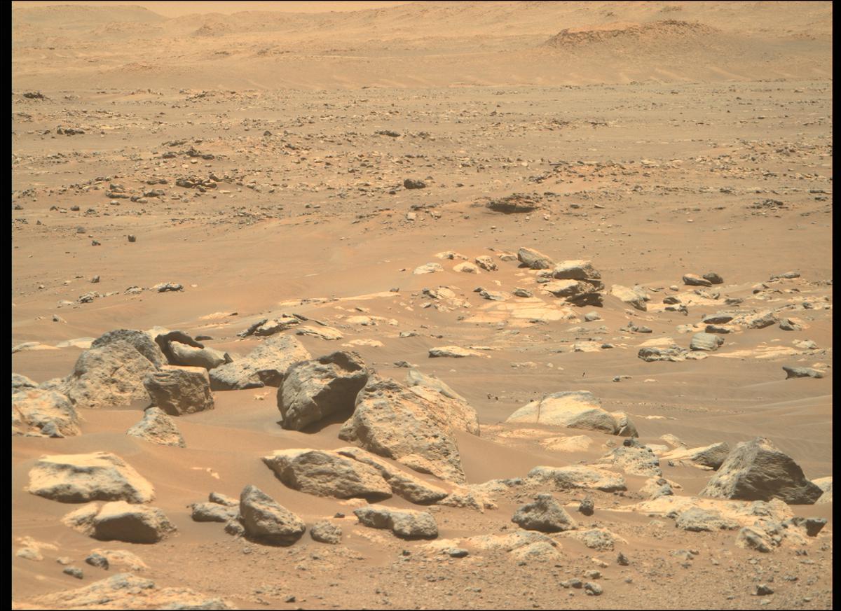 This image was taken by MCZ_RIGHT onboard NASA's Mars rover Perseverance on Sol 117