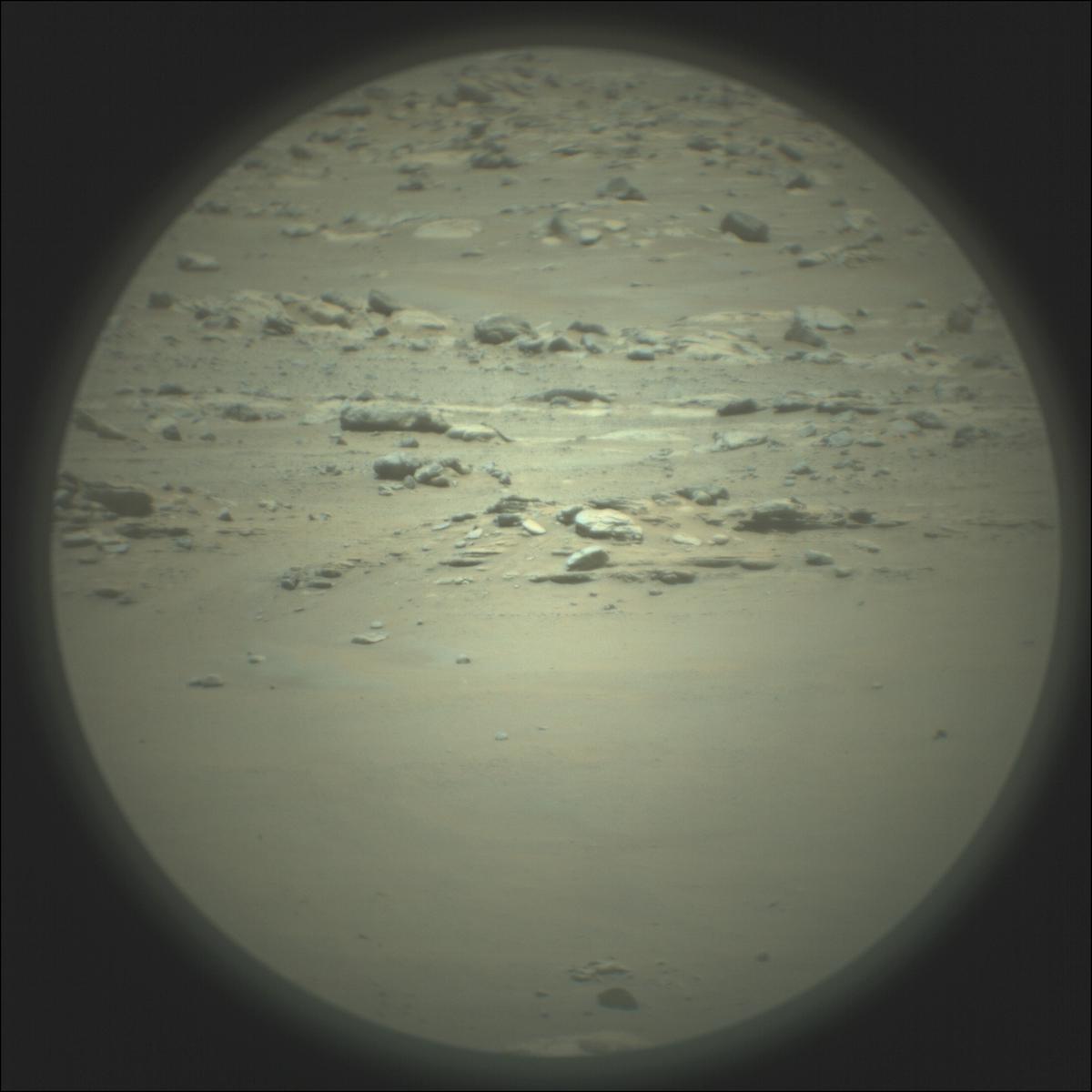 This image was taken by SUPERCAM_RMI onboard NASA's Mars rover Perseverance on Sol 118