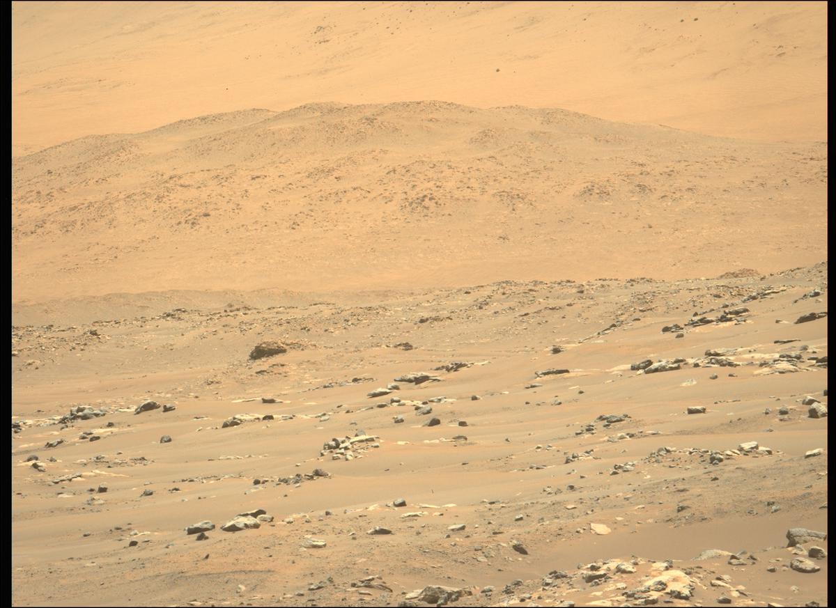 This image was taken by MCZ_LEFT onboard NASA's Mars rover Perseverance on Sol 118