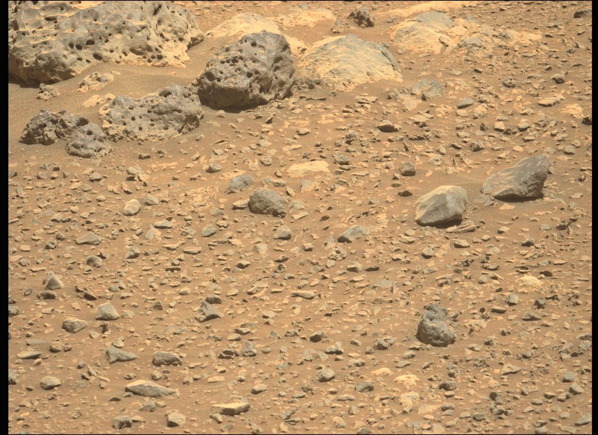 This image was taken by MCZ_LEFT onboard NASA's Mars rover Perseverance on Sol 119