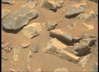 View image taken on Mars, Mars Perseverance Sol 119: Left Mastcam-Z Camera