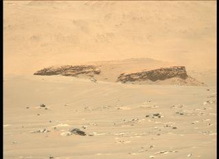 View image taken on Mars, Mars Perseverance Sol 121: Left Mastcam-Z Camera
