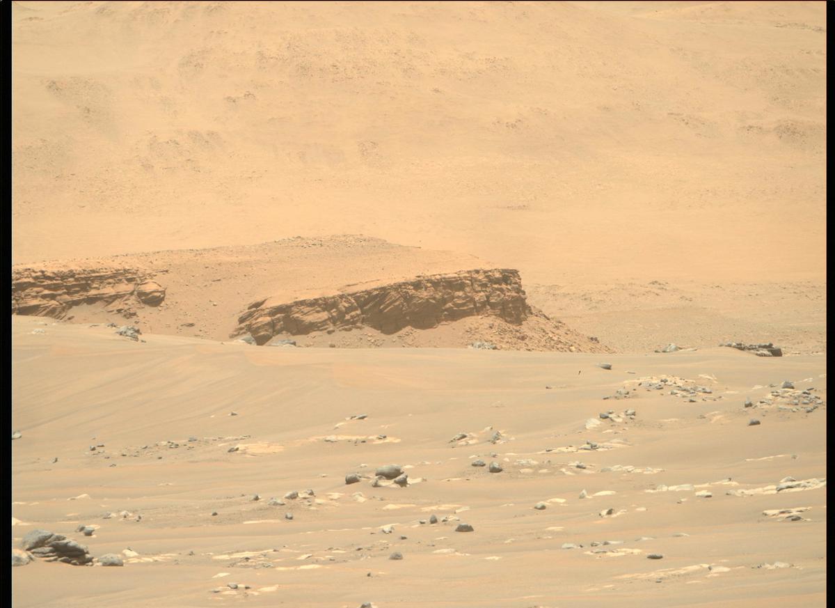 This image was taken by MCZ_RIGHT onboard NASA's Mars rover Perseverance on Sol 121