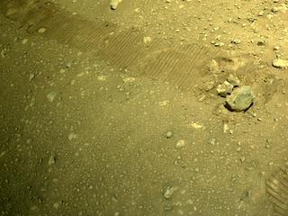 View image taken on Mars, Mars Perseverance Sol 122: Left Navigation Camera (Navcam)