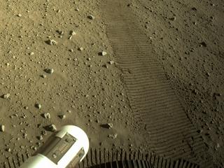 View image taken on Mars, Mars Perseverance Sol 122: Right Navigation Camera (Navcam)