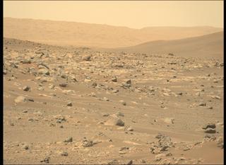 View image taken on Mars, Mars Perseverance Sol 122: Left Mastcam-Z Camera