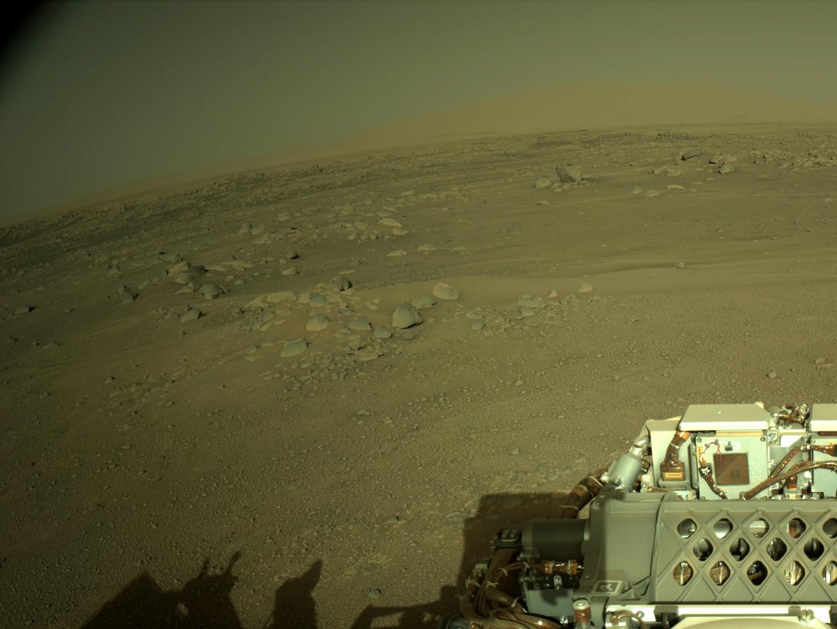 This image was taken by NAVCAM_RIGHT onboard NASA's Mars rover Perseverance on Sol 123