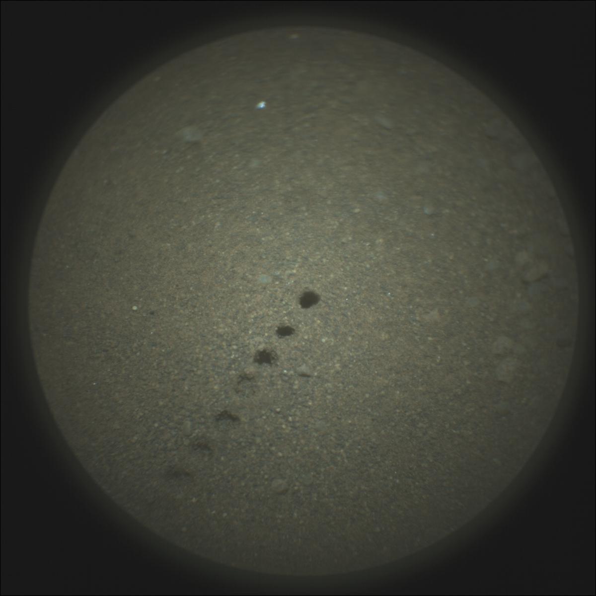 This image was taken by SUPERCAM_RMI onboard NASA's Mars rover Perseverance on Sol 123