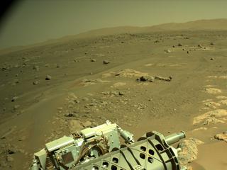 View image taken on Mars, Mars Perseverance Sol 124: Left Navigation Camera (Navcam)