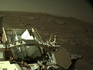 View image taken on Mars, Mars Perseverance Sol 128: Left Navigation Camera (Navcam)
