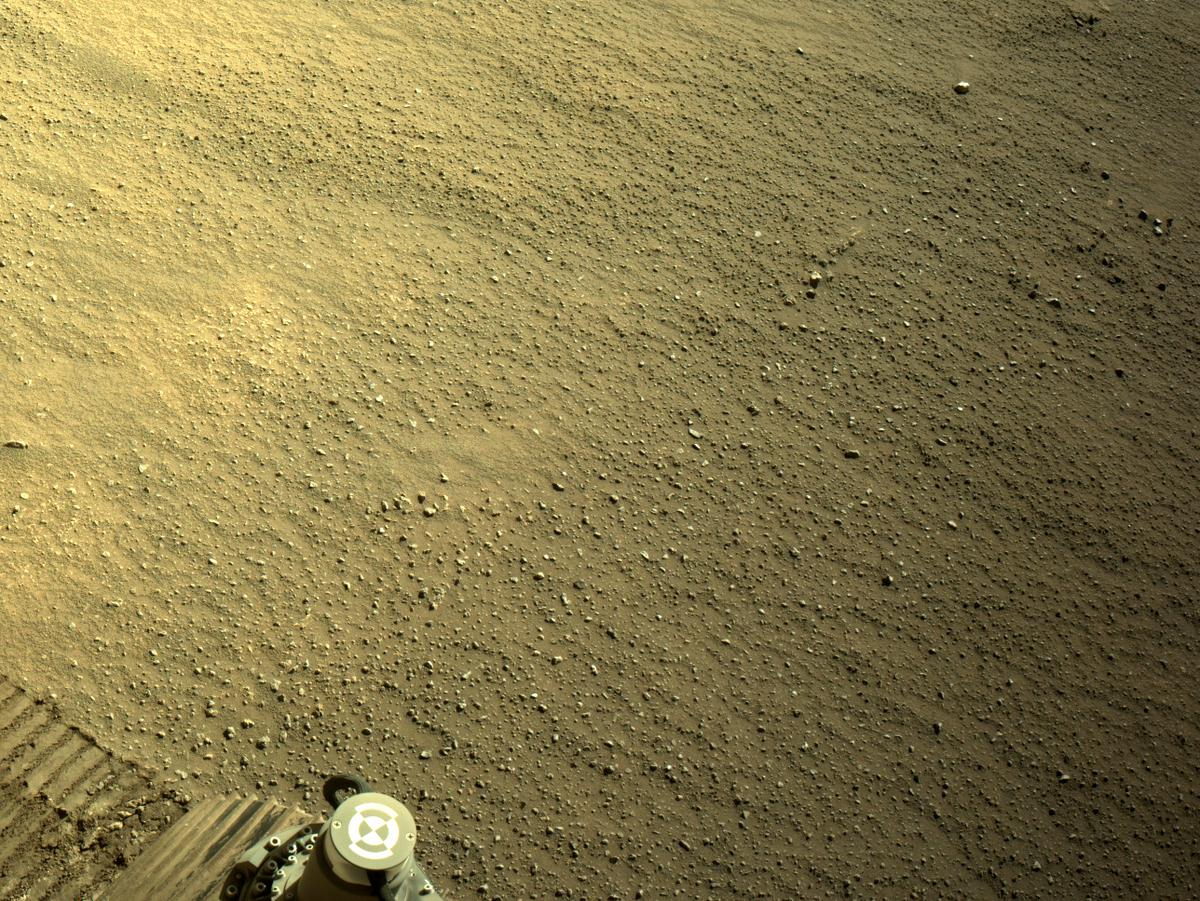 This image was taken by NAVCAM_LEFT onboard NASA's Mars rover Perseverance on Sol 128