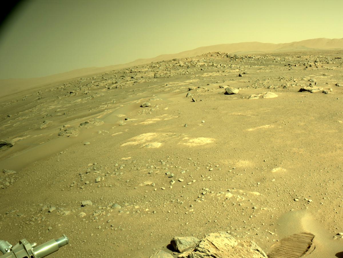 This image was taken by NAVCAM_RIGHT onboard NASA's Mars rover Perseverance on Sol 128