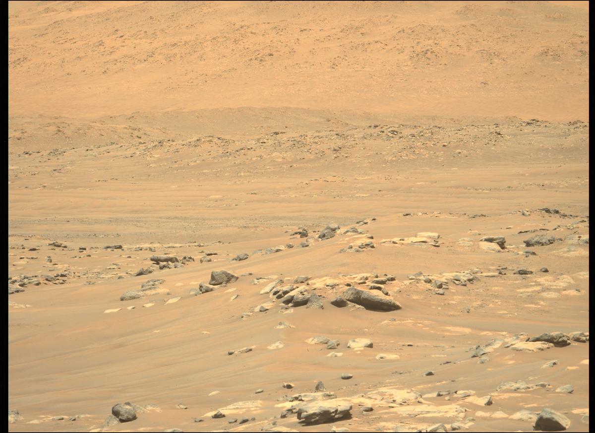 This image was taken by MCZ_LEFT onboard NASA's Mars rover Perseverance on Sol 128