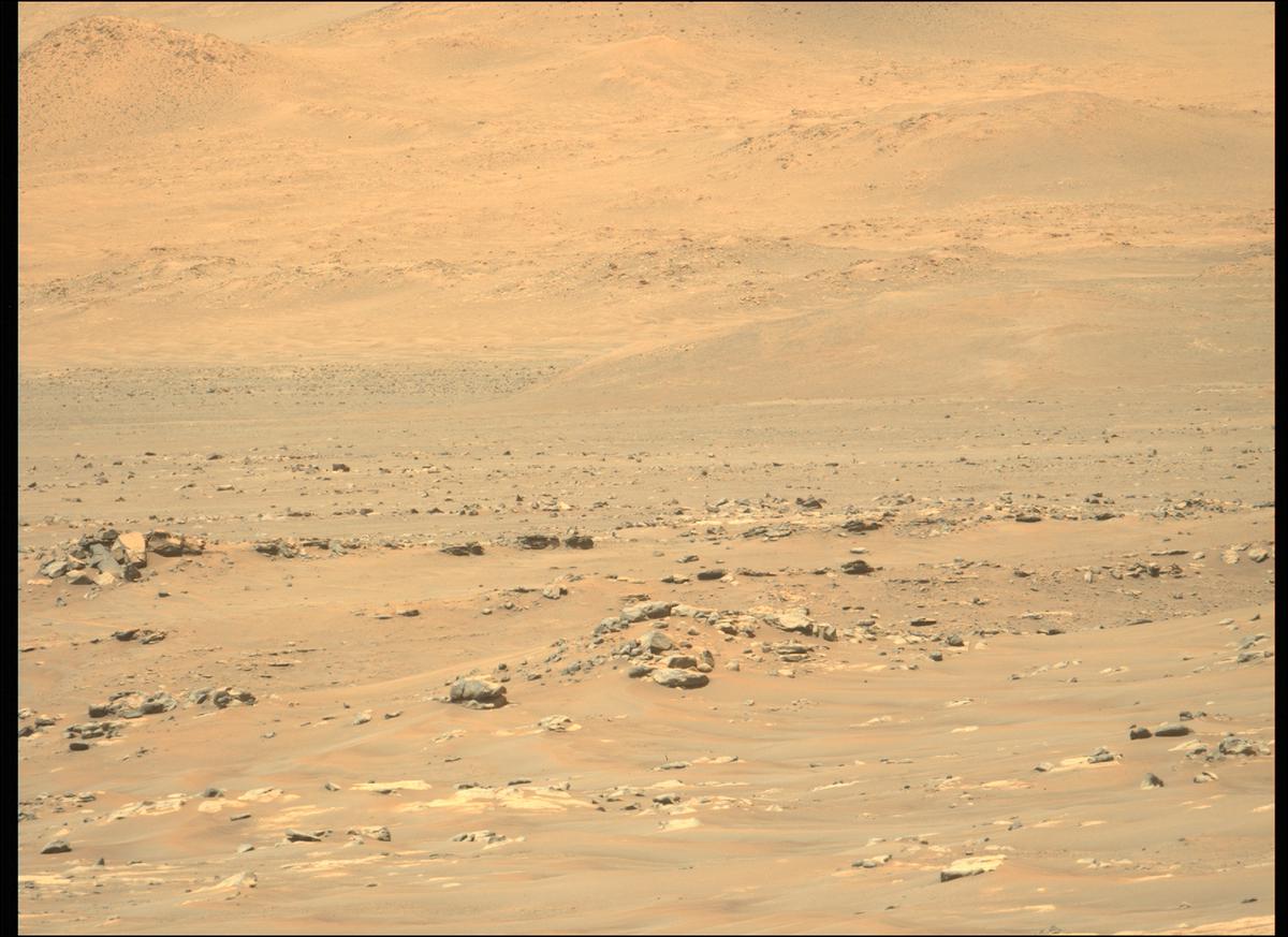 This image was taken by MCZ_LEFT onboard NASA's Mars rover Perseverance on Sol 128