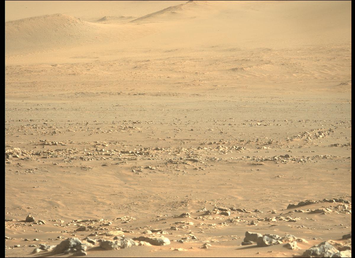 This image was taken by MCZ_LEFT onboard NASA's Mars rover Perseverance on Sol 128