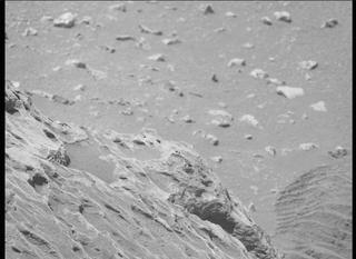 View image taken on Mars, Mars Perseverance Sol 129: Left Mastcam-Z Camera