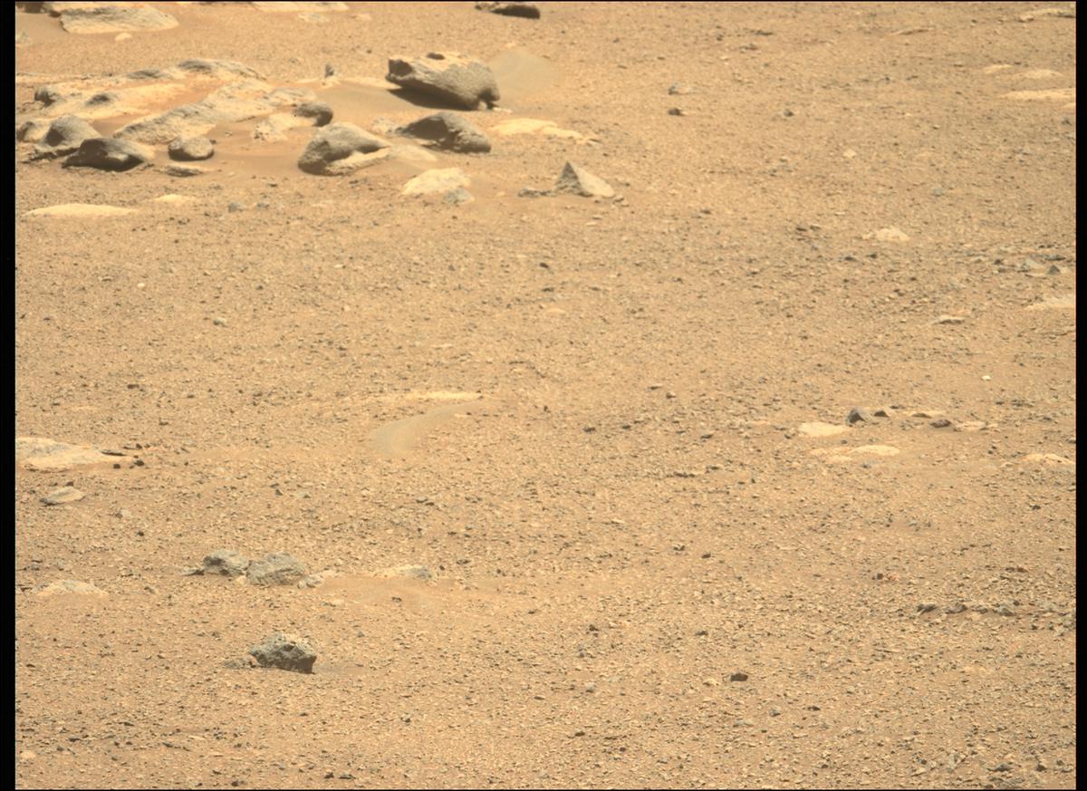 This image was taken by MCZ_LEFT onboard NASA's Mars rover Perseverance on Sol 132