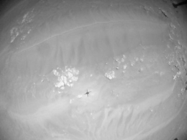 This image was taken by HELI_NAV onboard NASA's Mars rover Perseverance on Sol 133