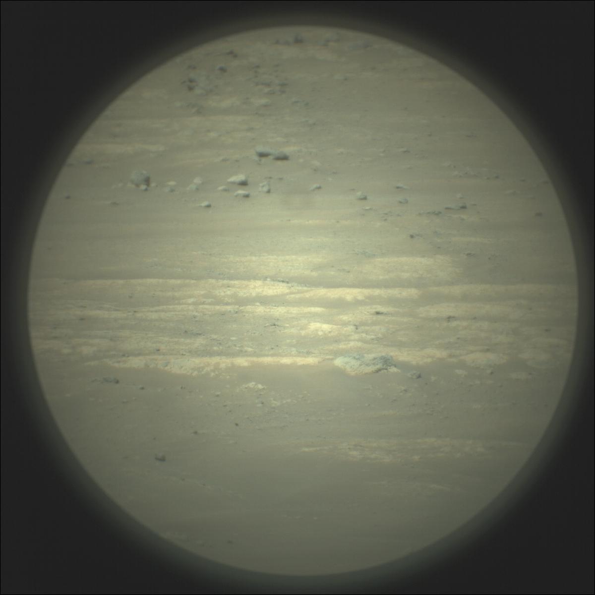 This image was taken by SUPERCAM_RMI onboard NASA's Mars rover Perseverance on Sol 133