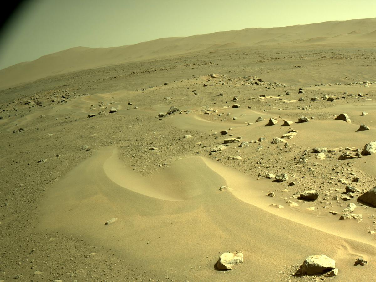 This image was taken by NAVCAM_LEFT onboard NASA's Mars rover Perseverance on Sol 134