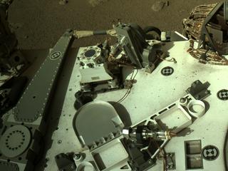 View image taken on Mars, Mars Perseverance Sol 134: Left Navigation Camera (Navcam)