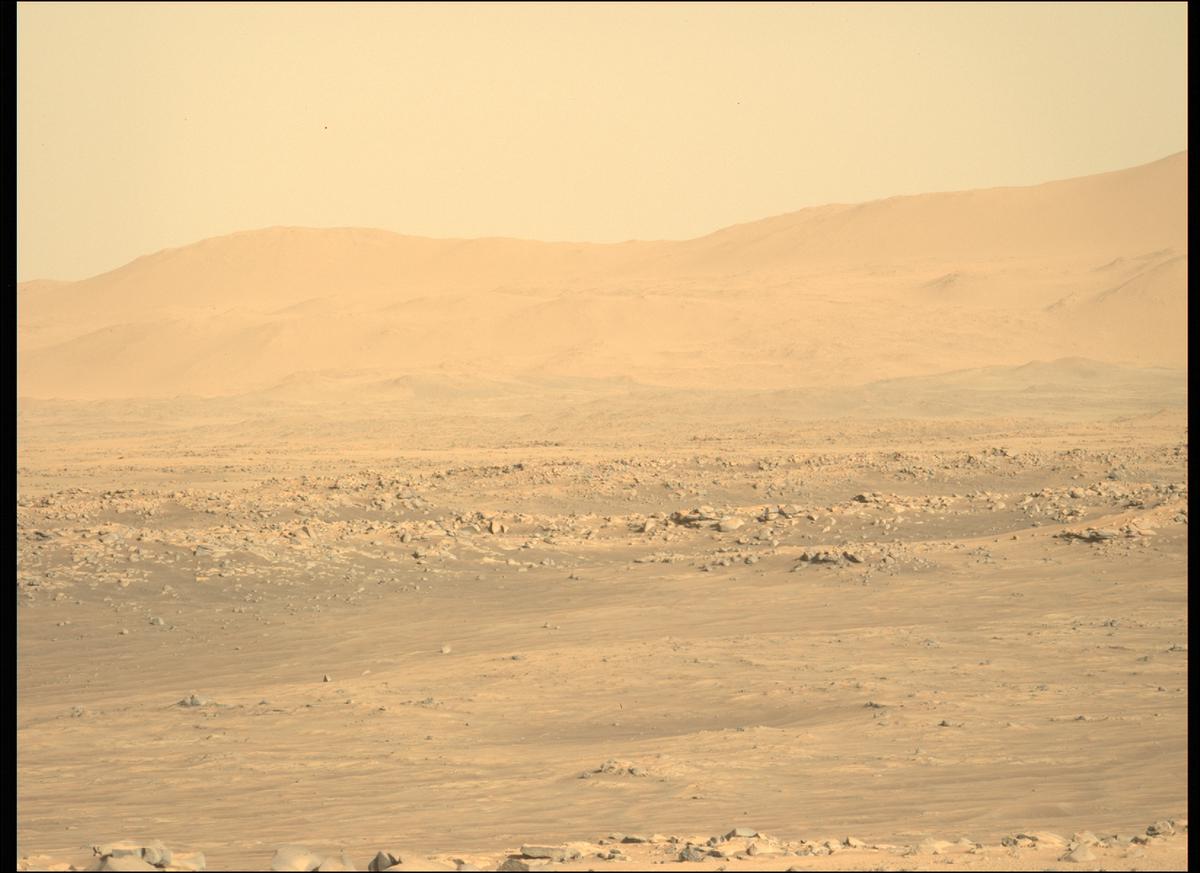 This image was taken by MCZ_LEFT onboard NASA's Mars rover Perseverance on Sol 134