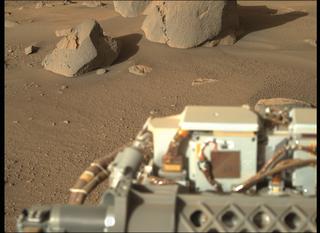 View image taken on Mars, Mars Perseverance Sol 134: Right Mastcam-Z Camera